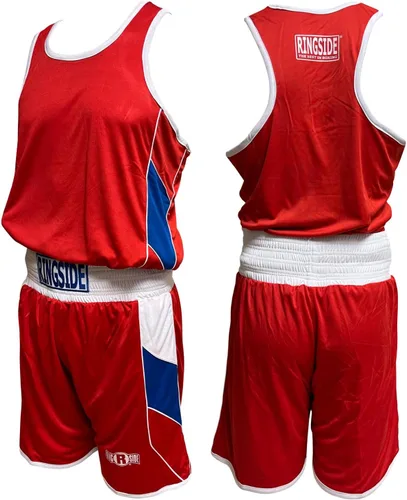 Vista 2 de Ringside Reversible RedBlue Boxing Competition Outfit for Adult and Youth