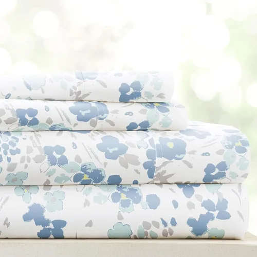 Vista 100 de Linen Market Juego de Sábanas de Microfibra Cepillada Twin de 3 Piezas – Certificado Oeko-TEX Ultra Suave y Sin Arrugas - Sábanas de Bolsillo