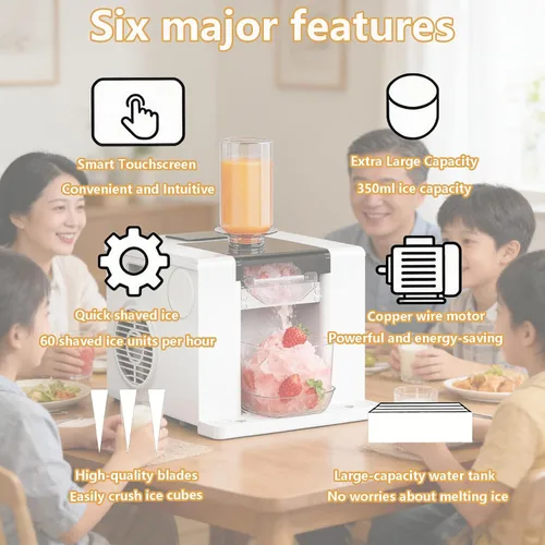 Vista 6 de Slush Machine Self-Clean, Superchill Technology, Frozens Drink Maker No Ice or Preparation Needed for Slush, Frozens Cocktails, Frappé, Milkshakes &