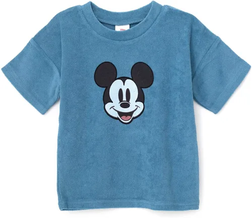 Vista 2 de Disney Conjunto de camiseta y pantalones cortos de Mickey Mouse, Rey León para niños pequeños y grandes