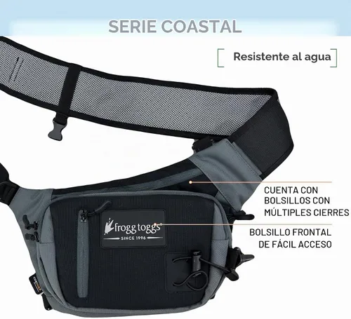 Vista 2 de FROGG TOGGS Paquete de cabestrillo plano, ligero, duradero, con cremallera