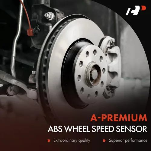 Vista 2 de A-Premium Sensor de velocidad de rueda ABS compatible con modelos Ford, Explorer 2011-2012, Sport Utility - lado del conductor delantero