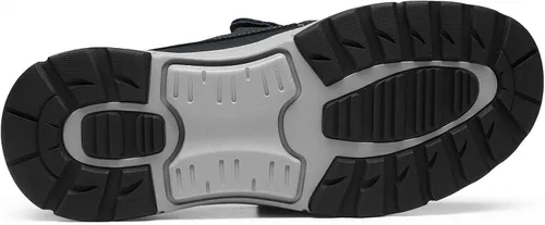 Vista 5 de Cestfini Zapatillas ortopédicas sin cordones para caminar para hombre Negro