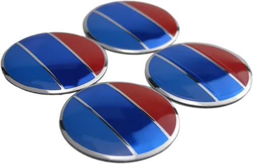 Vista 8 de 4X 56.5mm=2.24 pulgadas Emblema de buje central de rueda con bandera alemana para tapa central de buje Porsche Mercedes Audi BMW VW Golf Opel