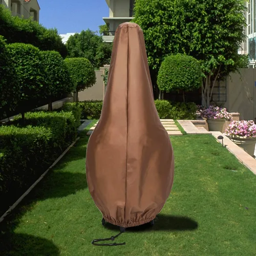 Vista 7 de Fundas de chimenea impermeables, funda protectora para calentador de fuego, fundas de chimenea de patio al aire libre, funda duradera para chimeneas