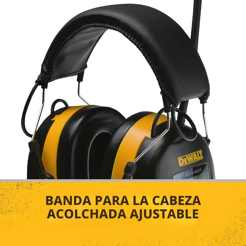 Vista 4 de DeWalt DPG15 Orejera Electrónica de Seguridad Industrial para Audición
