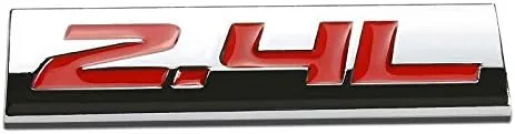 Vista 8 de 1.5L Negro/Cromo Aleación de Aluminio Auto Maletero Puerta Guardabarros Parachoques Insignia Calcomanía Emblema Cinta Adhesiva Pegatina