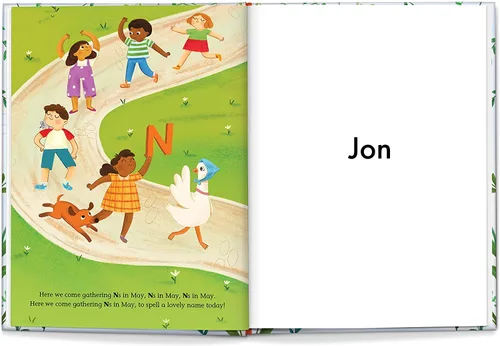 Vista 7 de My Very Own Nursery Rhymes - Personalized Children's Story Hardcover 9" x 11" I See Me!