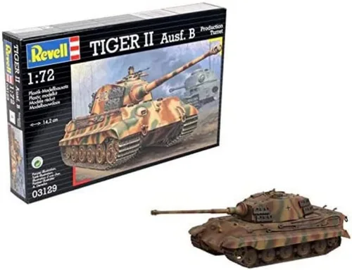 Vista 10 de Revell Gmbh 03262 Pzkpfw VI Ausf H Tiger Tank Kit de modelo, escala 1: 72