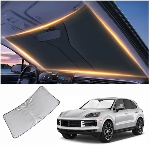 Vista 23 de Parasol para parabrisas para BMW X1 E84 para ventana delantera 2016-2024 2025 2026 X1 E84, protector de parabrisas para automóvil, accesorios