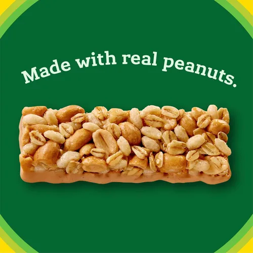 Vista 3 de Nature Valley Barras de granola de nueces dulces y saladas, maní, 6 barras, 7.2 onzas (paquete de 8)