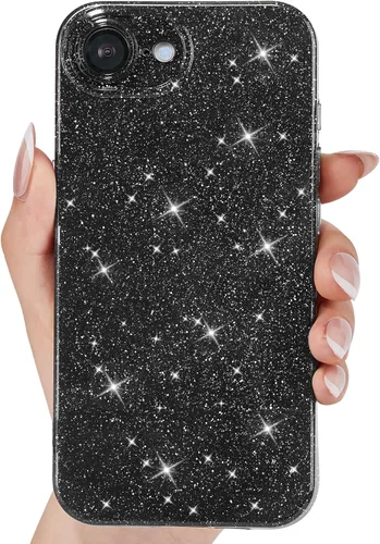 Vista 87 de Svanove Funda para iPhone 11 con Purpurina, Brillante Femenina Linda con Brillo Resplandeciente Reluciente Luminosa Funda de Teléfono para Mujeres