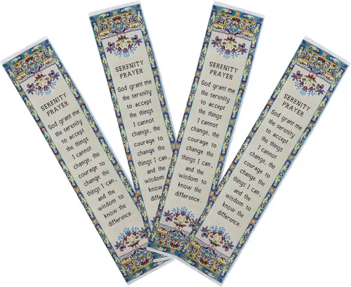 Vista 9 de Armor of God, paquete a granel de 4 marcadores de versículos de la Biblia de tela tejida, marcadores religiosos suaves y flexibles para novelas