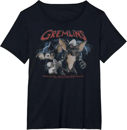 Vista 4 de Gremlins Camiseta Retrato Tormenta Relámpago