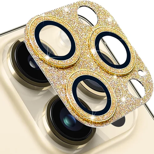 Vista 22 de Protector de lente de cámara para iPhone 13 Mini y iPhone 13, cubierta de lente brillante con diamantes de imitación 3D con diamantes de imitación