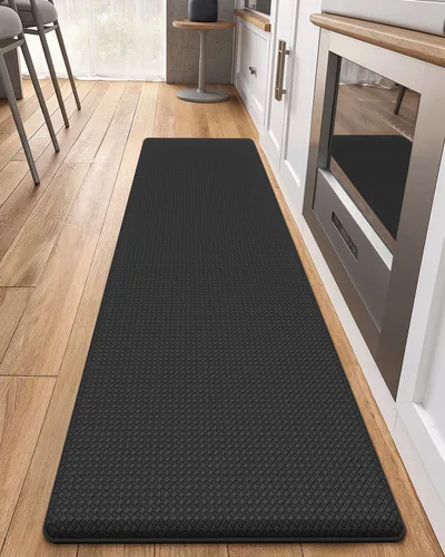 Vista 36 de Color&Geometry - Alfombras de cocina antideslizantes e impermeables Alfombra de cocina acolchada Alfombra antifatiga para pararse de 30 x 18 Verde