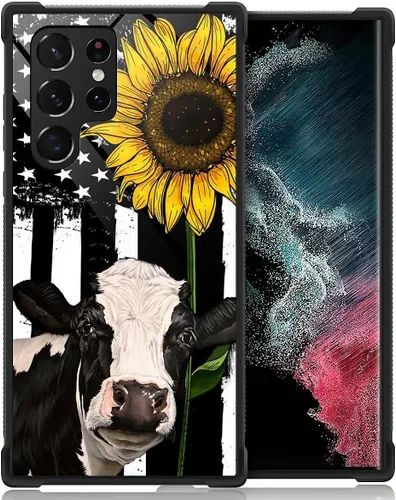 Vista 75 de Funda compatible con Samsung Galaxy S23, diseño de elefantes africanos, diseño increíble a prueba de golpes, antiarañazos, carcasa trasera