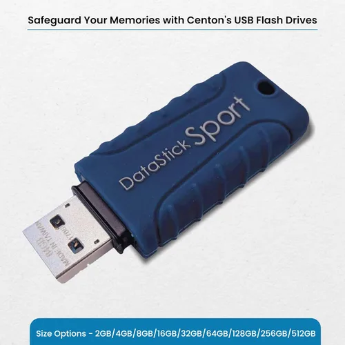 Vista 5 de Centon Electronics 32GB USB 3.0 Datastick Sport, Azul (S1-U3W2-32G)