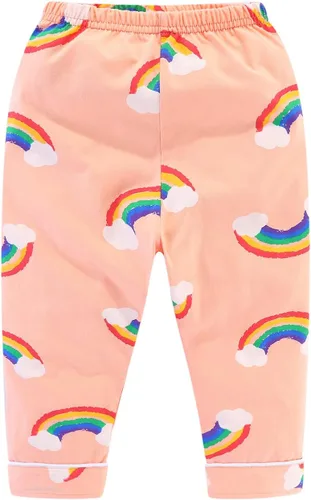 Vista 3 de Mud Kingdom Conjunto de pijamas de verano para niños y niñas, con botones, divertidos dibujos animados