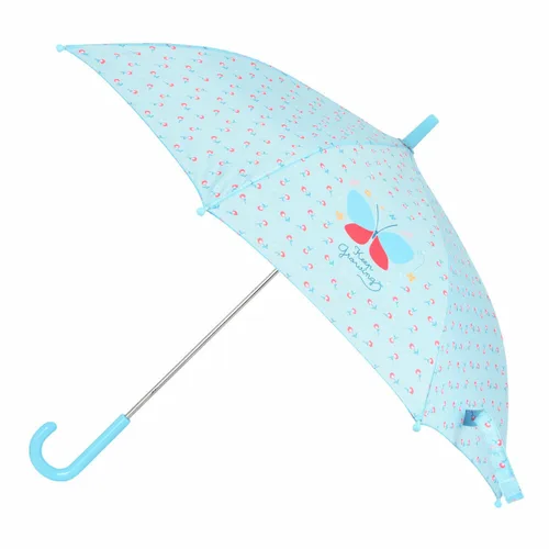 Vista 2 de Paraguas BlackFit8 Mariposa Azul Ø 86 cm