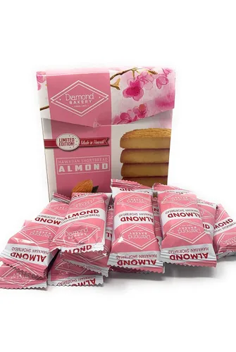 Vista 5 de Diamond Bakery Galletas hawaianas de almendras de mantequilla 4.4 oz