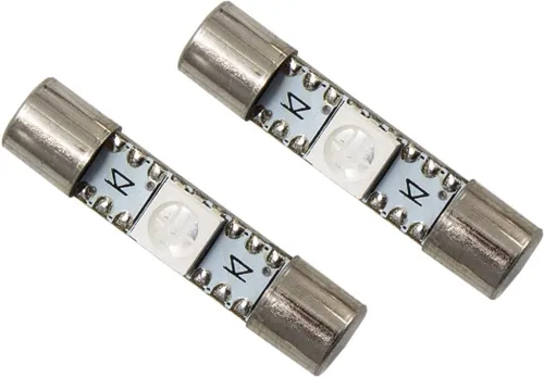 Vista 3 de Diode Dynamics Luces LED de vanidad compatibles con Nissan 370Z 2009-2016 (par), fusible SMF1 ámbar de 1.102 in