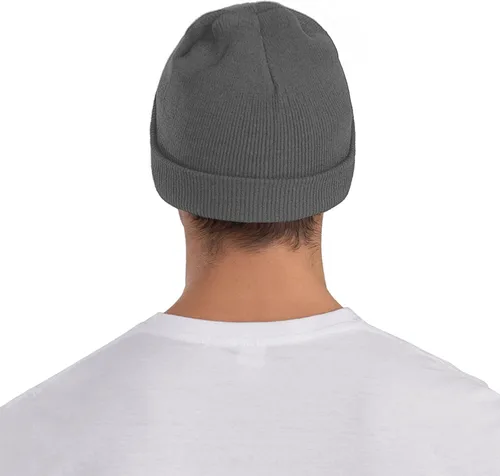 Vista 8 de Beanie Hat Unisex Stretchy Hat Soft Warmth Knit Hat Cap for Men & Women