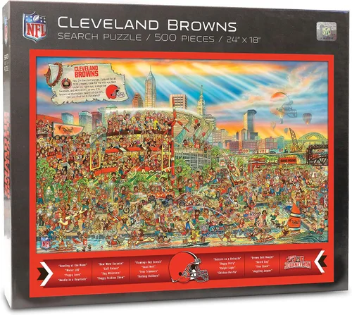 Vista 26 de YouTheFan NFL Joe Journeyman - Rompecabezas de equipo de 500 piezas de 18 x 24 pulgadas