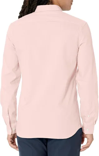 Vista 2 de Lacoste Men's Long Sleeve Slim Fit Poplin Button Down Shirt