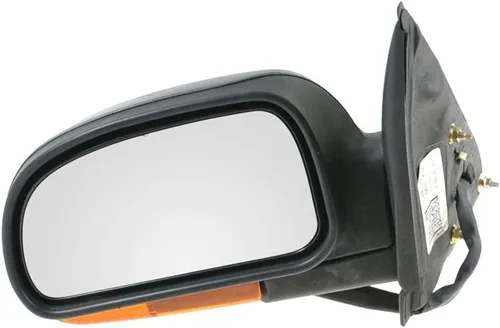Vista 69 de TRQ Espejo plegable con calefacción eléctrica del lado del conductor con indicador de punto ciego pintura a juego negro liso compatible con Kia