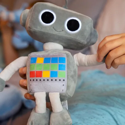 Vista 8 de Listener Kids Juguetes de peluche de robot Jett el robot