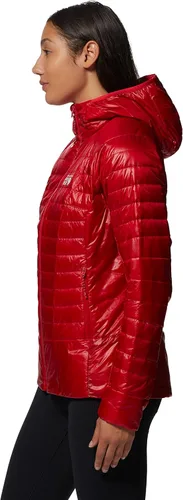 Vista 3 de Mountain Hardwear Sudadera con capucha Ghost Shadow para mujer, para senderismo, escalada y uso diario