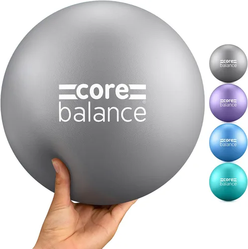 Vista 7 de Core Balance Pelota de pilates antiestallido de 9 pulgadas, mini pelota de ejercicio para yoga, barras, estiramiento y entrenamiento de estabilidad