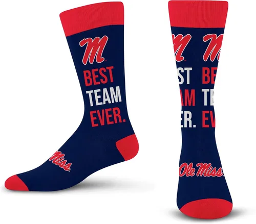Vista 58 de For Bare Feet NCAA Unisex Best Team Ever Crew Sock Ncaa