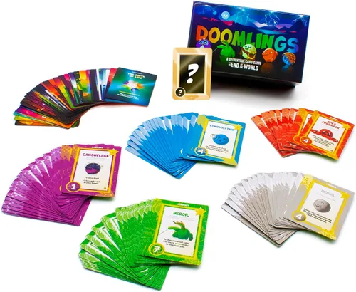 Vista 2 de Doomlings - Un encantador juego de cartas para el fin del mundo - Mejor nuevo juego de estrategia de cartas para adultos, niños y adolescentes 2-6