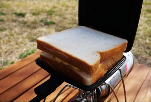 Vista 8 de AILITOR Cocina de hierro fundido para tartas de campamento, para sándwiches de fogata (paquete de 2)