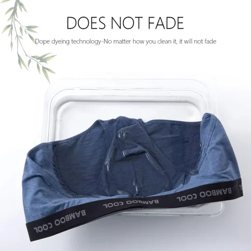 Vista 6 de BAMBOO COOL - Calzoncillos para hombre, cómodos y suaves, de viscosa de bambú (paquete de 4)