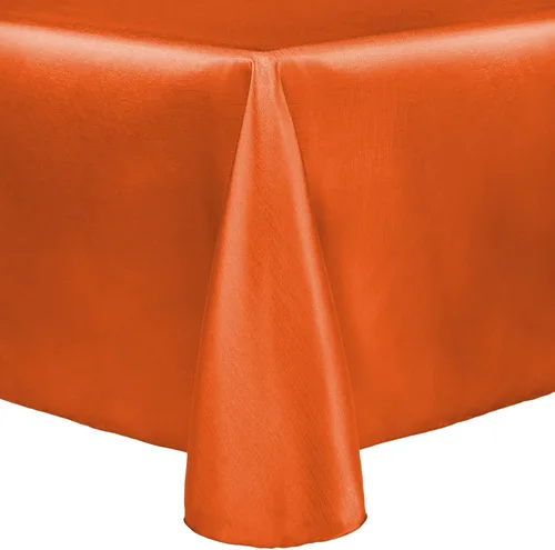 Vista 28 de Ultimate Textile Majestic - Mantel ovalado reversible Shantung Satin (60 x 144 pulgadas), color amarillo claro