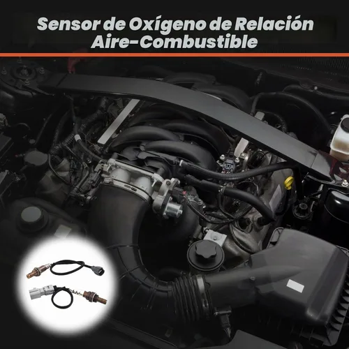 Vista 4 de labwork Nuevo sensor de oxígeno de relación de combustible de aire 2X arriba+aguas abajo para 2005-2010 Scion tC 2.4L