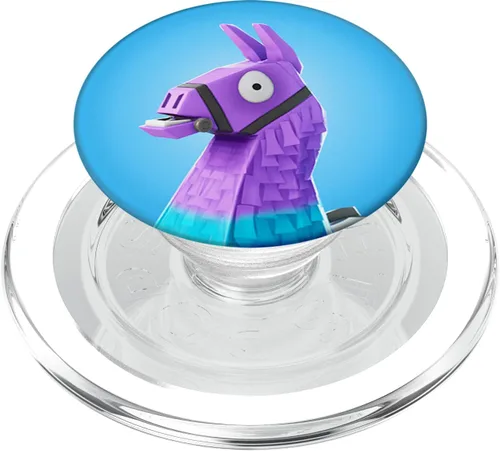 Vista 9 de Fortnite Soporte Llama PopSockets para teléfonos inteligentes y tabletas: PopGrip intercambiable