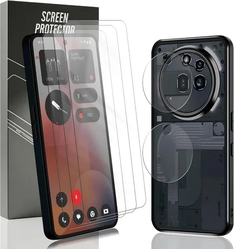 Vista 20 de 3 Pack for Amazfit Active 2 Screen Protector, Non-Tempered Glass Flexible Protection, HD Clear Protective Film