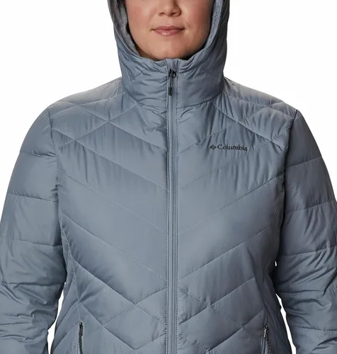 Vista 9 de Columbia Heavenly - Chaqueta larga con capucha para mujer