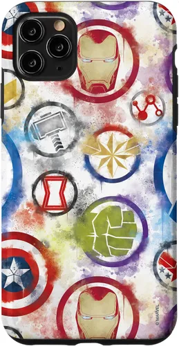 Vista 13 de Marvel Avengers Super Hero Icons - Carcasa para iPhone 17
