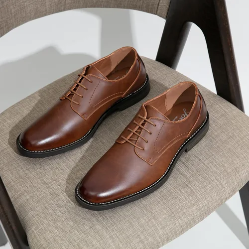 Vista 5 de Jousen Men's Dress Shoes Retro Casual Dress Shoes for Men