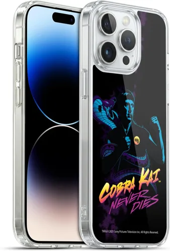 Vista 160 de Head Case Designs Funda de gel suave con licencia oficial de Cobra Kai Eagle Fang Logo Key Art compatible con Apple iPhone 7 Plus/iPhone 8 Plus