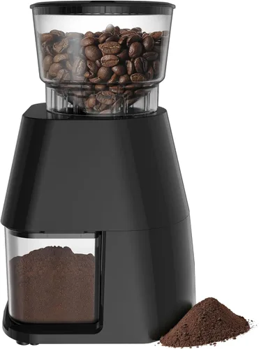 Vista 8 de AYCHIRO Molinillo de Café con Rebaba Eléctrico, Molinillo de Café Ajustable con 30 Configuraciones de Molienda, Molinillo de Granos de Café
