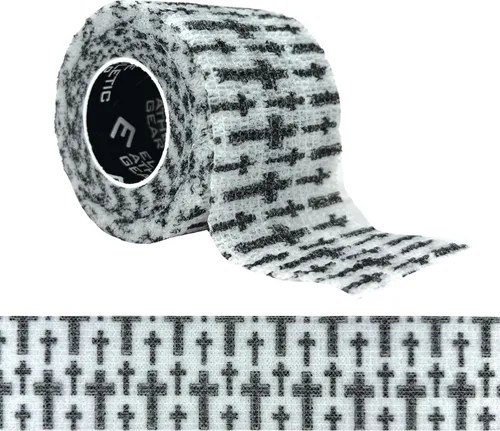 Vista 10 de Cinta atlética autoadhesiva – 2 pulgadas x 6.5 yardas – Sin látex, envoltura deportiva fácil de rasgar para fútbol, béisbol, fútbol, muñeca