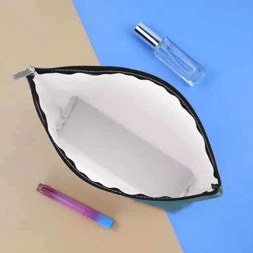 Vista 5 de Mikela Bolsa de cosméticos de regalo de fin de semana para, Azul+Rosa+Beige, S, Color sólido