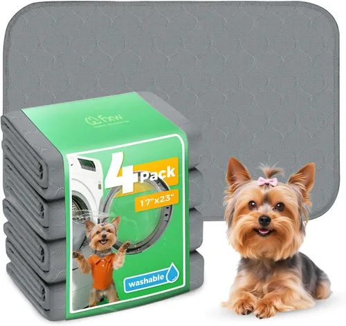 Vista 87 de FXW Almohadillas lavables para orina para perros, almohadillas para cachorros con súper absorbentes, diseñadas específicamente para jaulas de 24