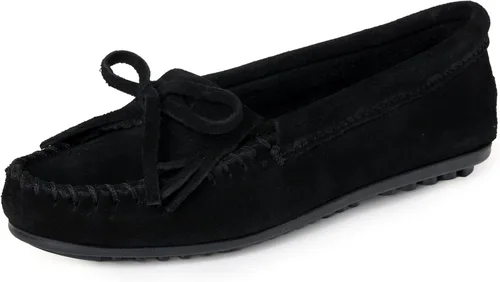 Vista 18 de Mocasín Minnetonka Kilty de gamuza para mujer Tela Arizona